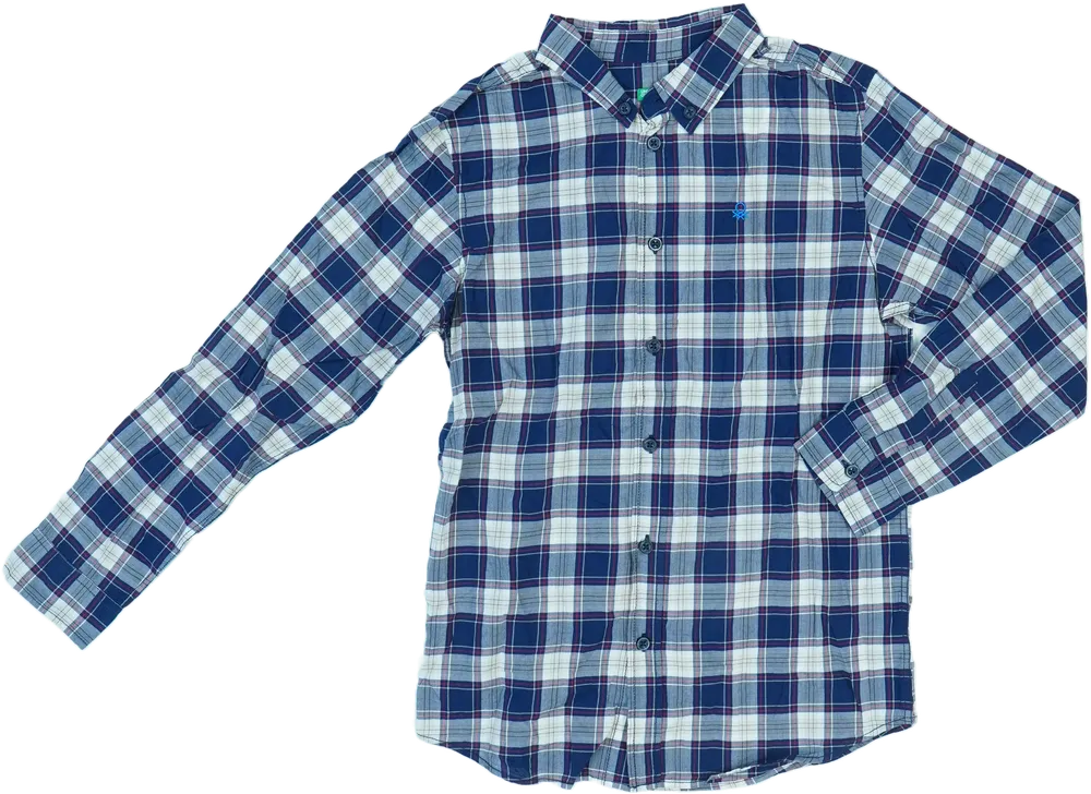 Többszínű Benetton Ing EU 146 / UK 11 év / US 12 év/L