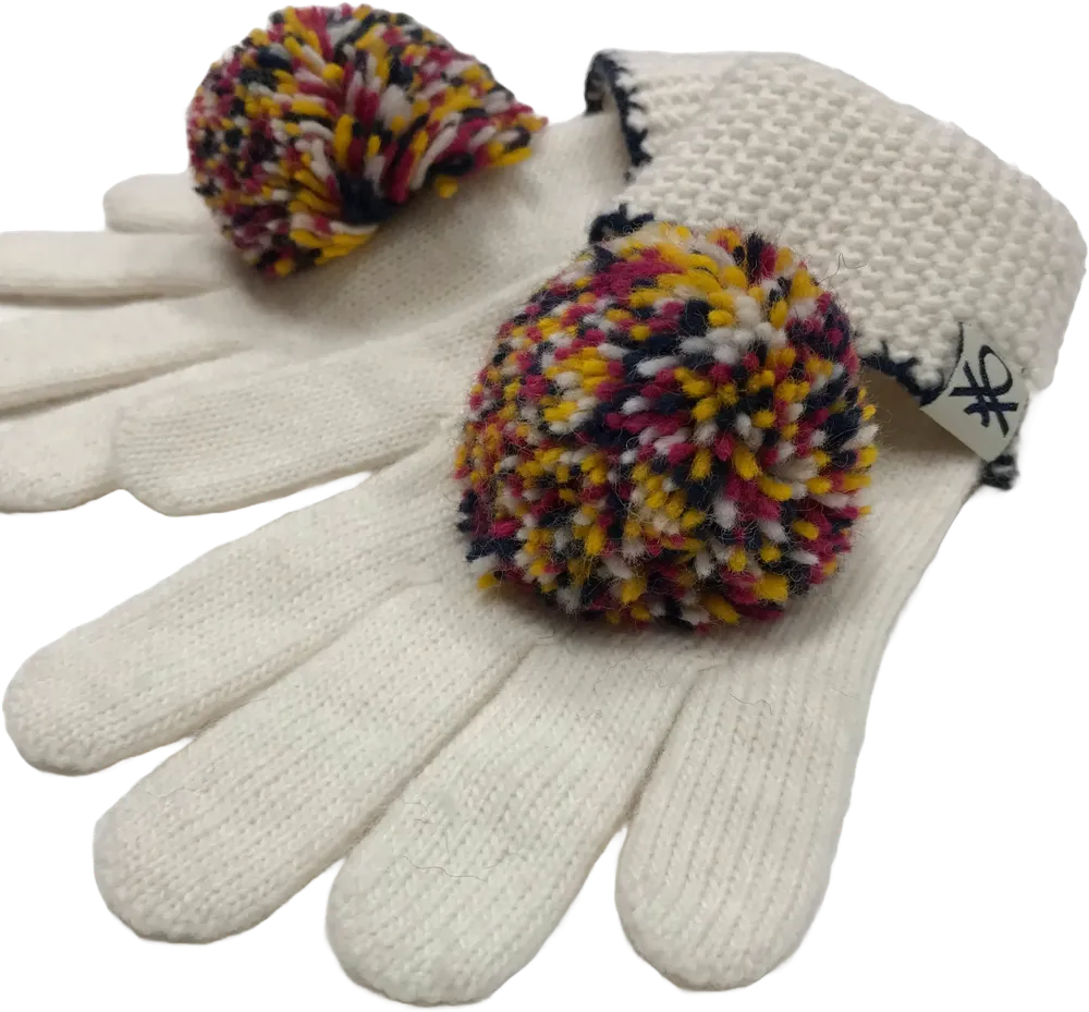 Barna Benetton Kesztyű (5-ujjas) EU 128 / UK 8 év / US 8 év/M