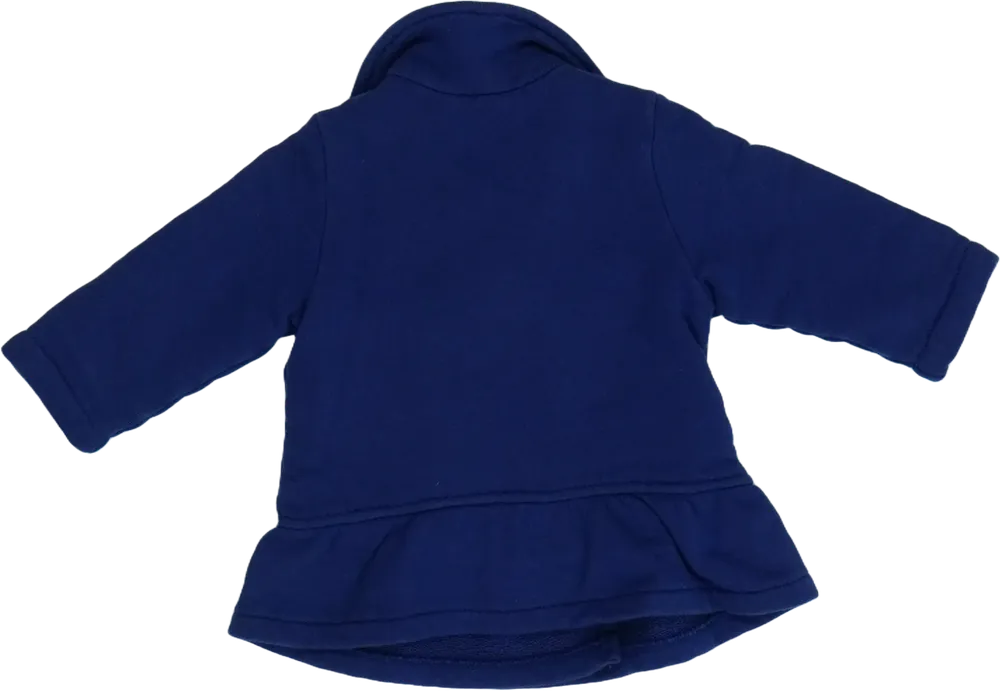 Kék Benetton Átmeneti kabát EU 74 / UK 6-9 hónap / US 6-9 hónap