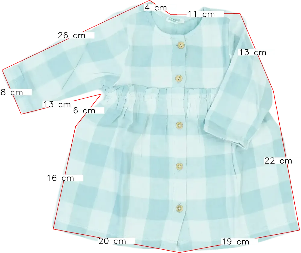 Kék Benetton Ruha EU 68 / UK 3-6 hónap / US 3-6 hónap