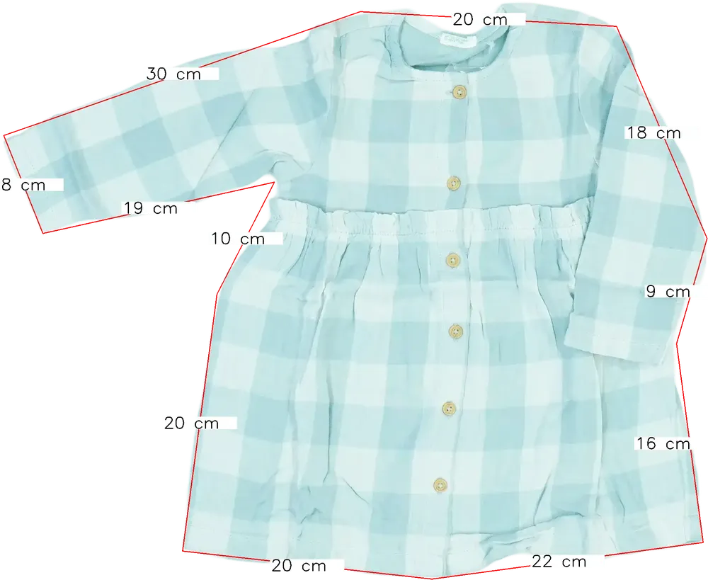 Kék Benetton Ruha EU 86 / UK 12-18 hónap / US 18 hónap