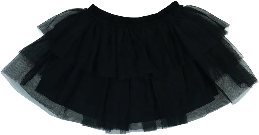 Fekete Benetton Szoknya EU 122 / UK 7 év / US 7 év/M