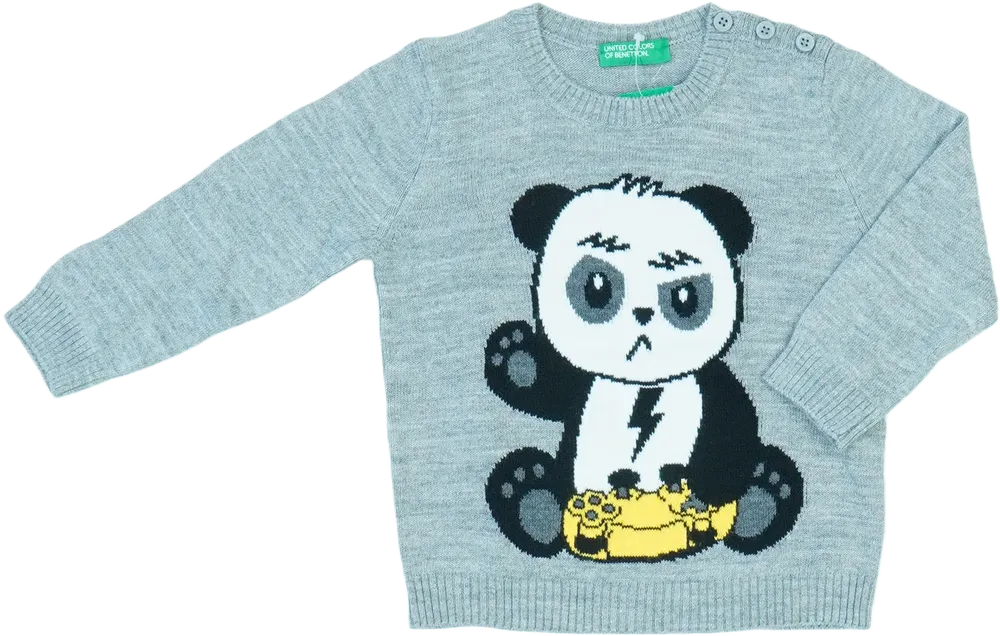 Kék Benetton Kötött pulcsi EU 80 / UK 9-12 hónap / US 12 hónap