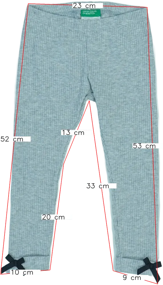 Szürke Benetton Leggings EU 98 / UK 3 év / US 3T