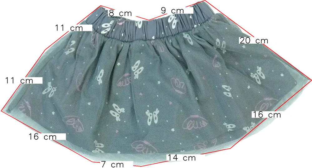 Rózsaszín Benetton Szoknya EU 74 / UK 6-9 hónap / US 6-9 hónap