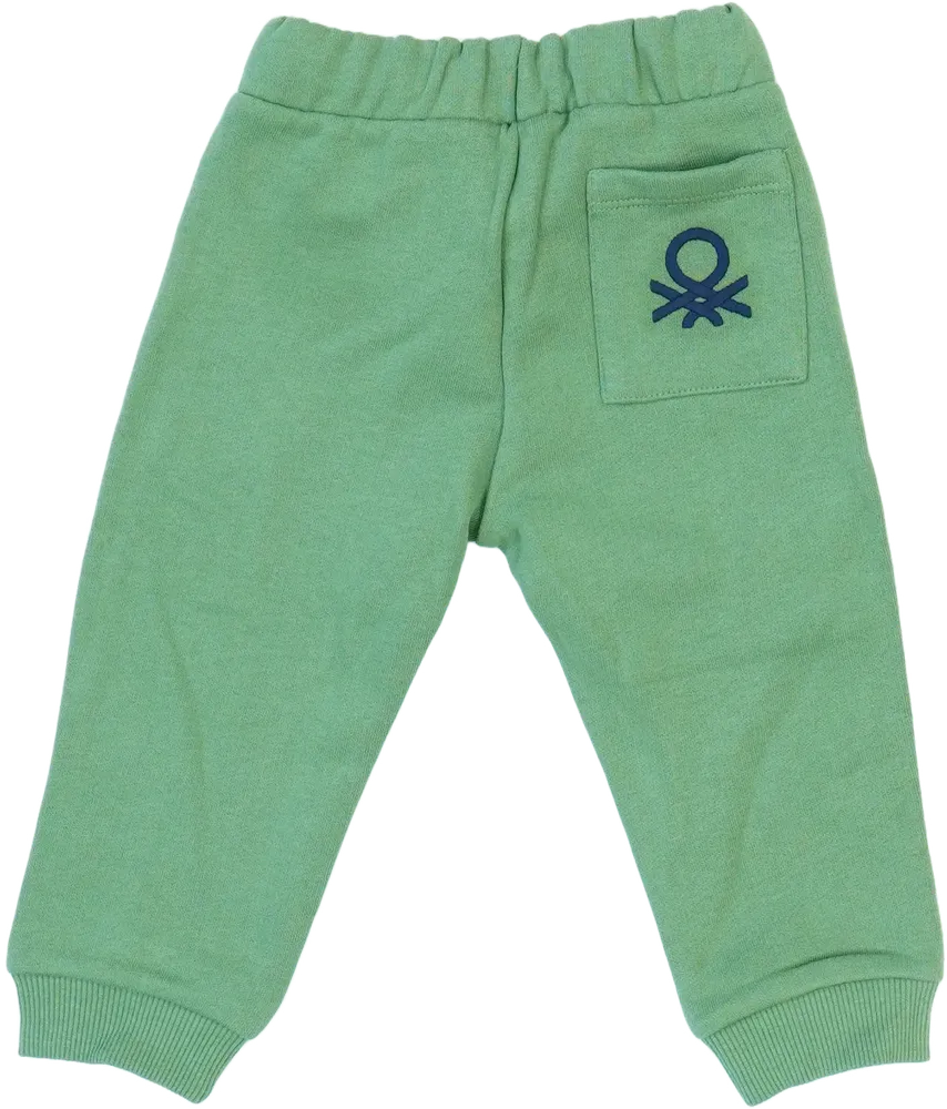 Zöld Benetton Melegítőnadrág EU 86 / UK 12-18 hónap / US 18 hónap