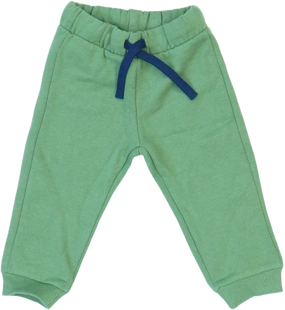 Zöld Benetton Melegítőnadrág EU 86 / UK 12-18 hónap / US 18 hónap