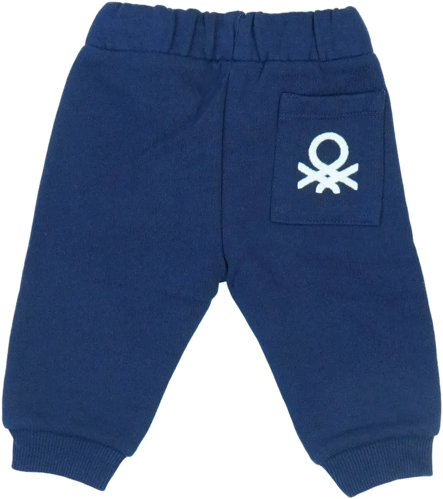 Kék Benetton Melegítőnadrág EU 68 / UK 3-6 hónap / US 3-6 hónap