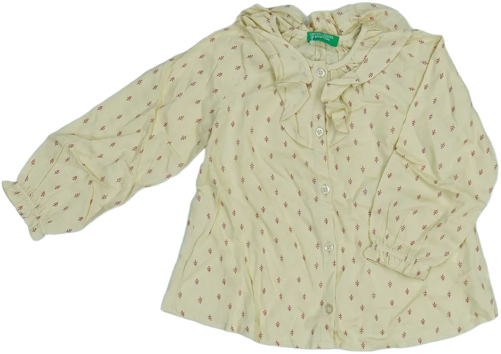 Barna Benetton Blúz EU 92 / UK 2 év / US 2T