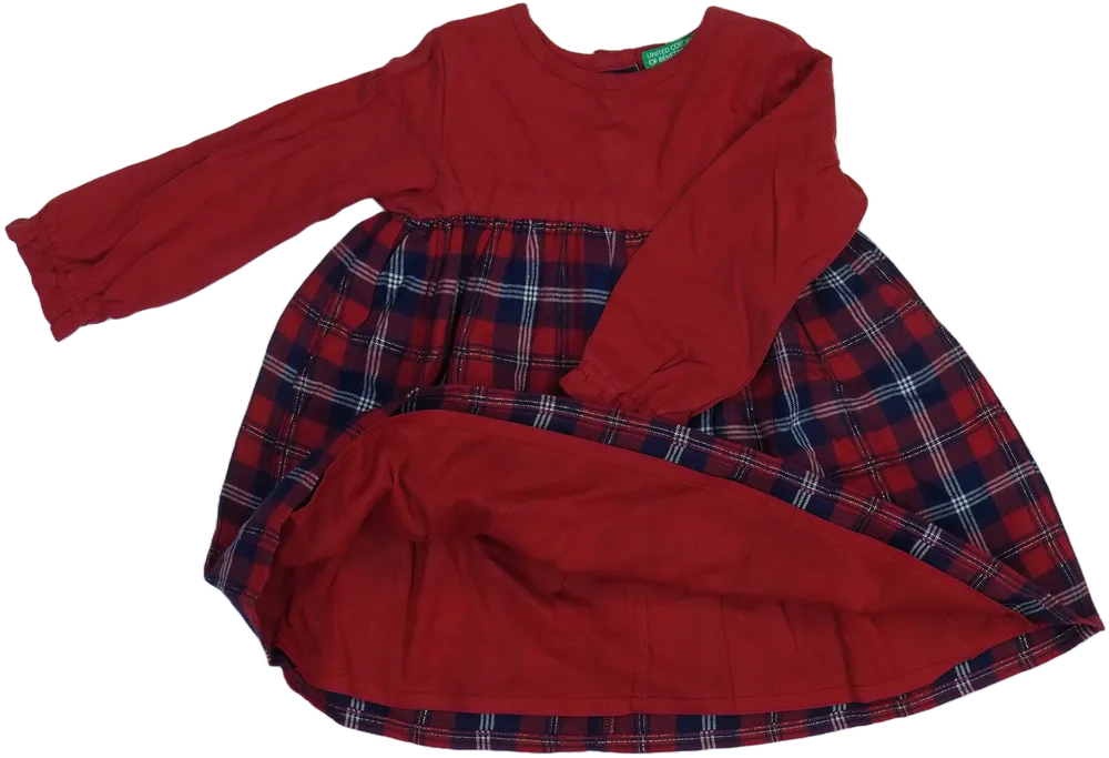 Piros Benetton Ruha EU 80 / UK 9-12 hónap / US 12 hónap