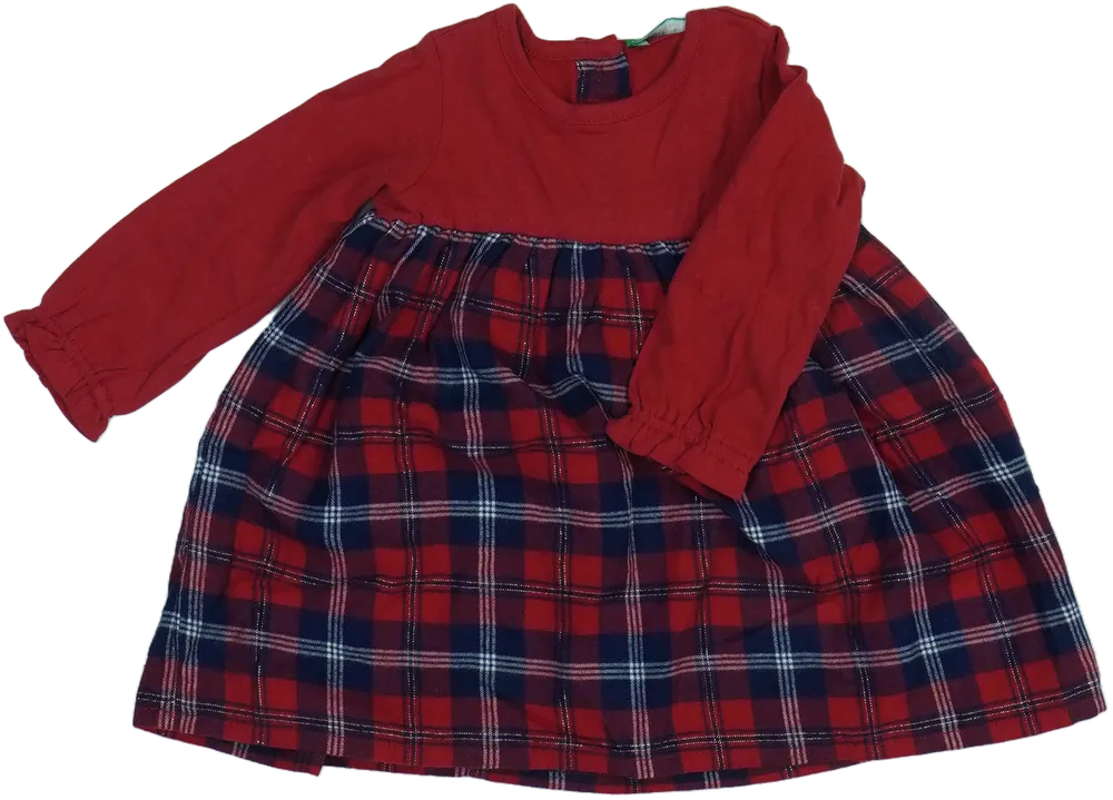 Piros Benetton Ruha EU 68 / UK 3-6 hónap / US 3-6 hónap