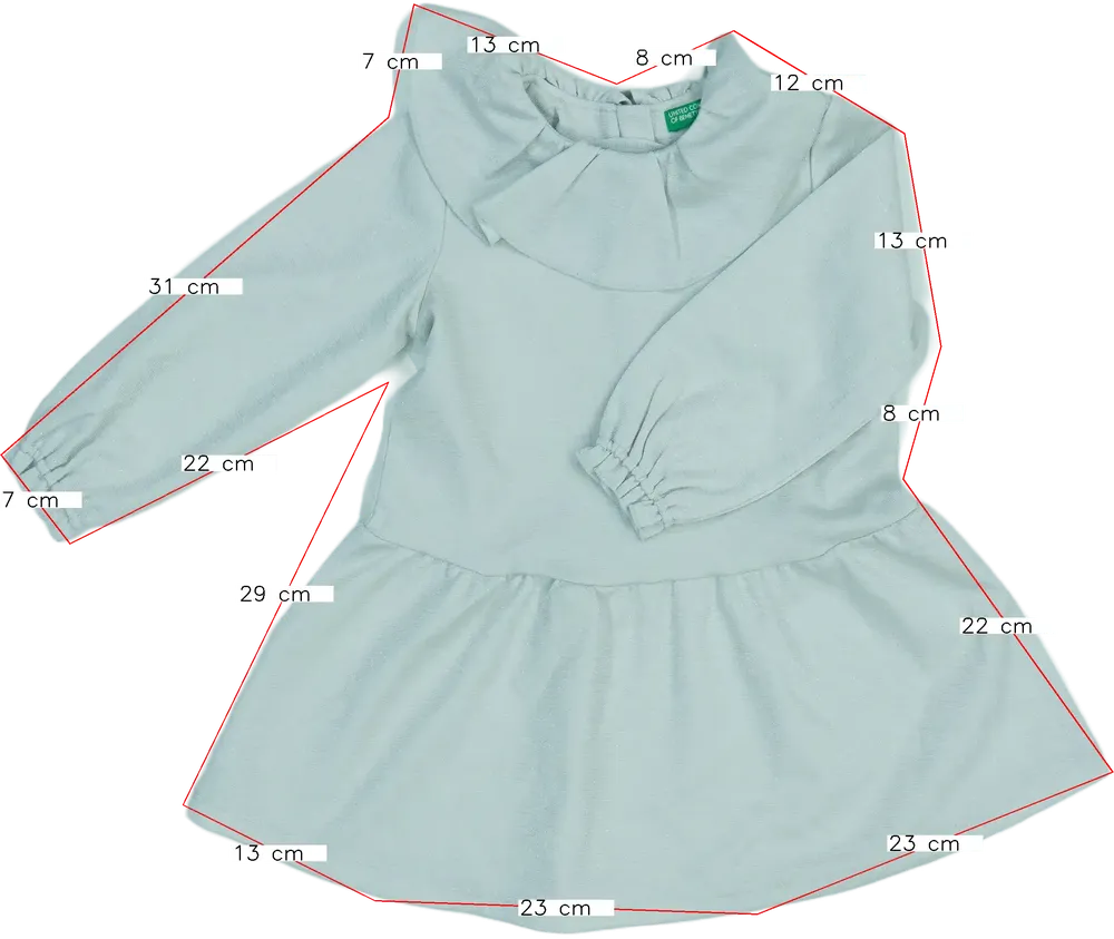 Ezüst Benetton Ruha EU 92 / UK 2 év / US 2T