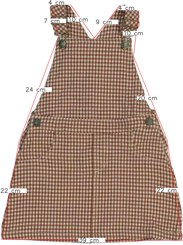 Barna Benetton Kantáros szoknya EU 98 / UK 3 év / US 3T