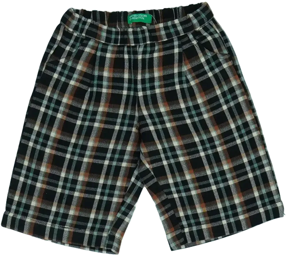 Fekete Benetton Rövidnadrág EU 68 / UK 3-6 hónap / US 3-6 hónap