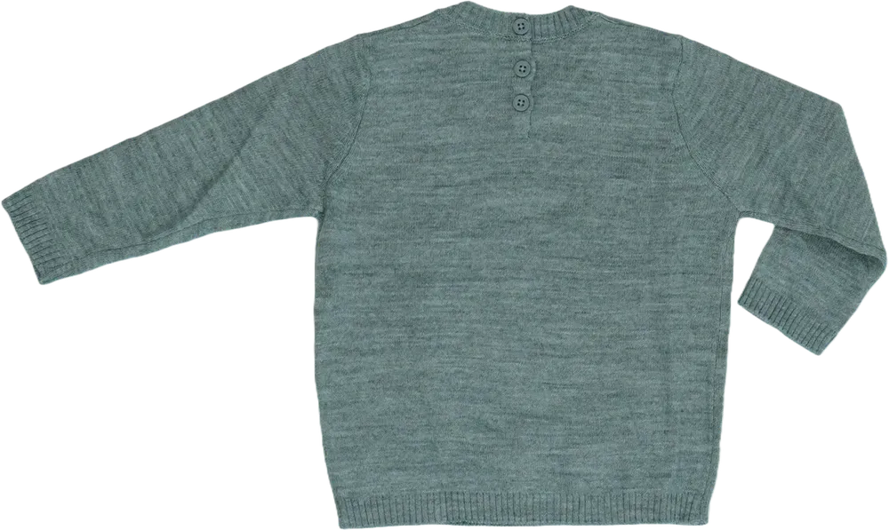 Szürke Benetton Pulóver EU 98 / UK 3 év / US 3T