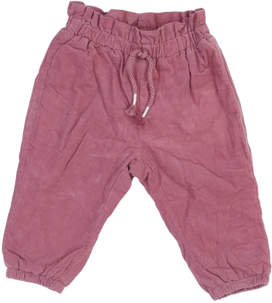 Rózsaszín Benetton Baby nadrág EU 74 / UK 6-9 hónap / US 6-9 hónap