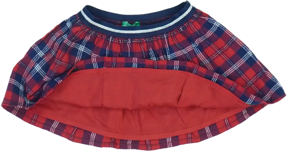 Piros Benetton Szoknya EU 80 / UK 9-12 hónap / US 12 hónap