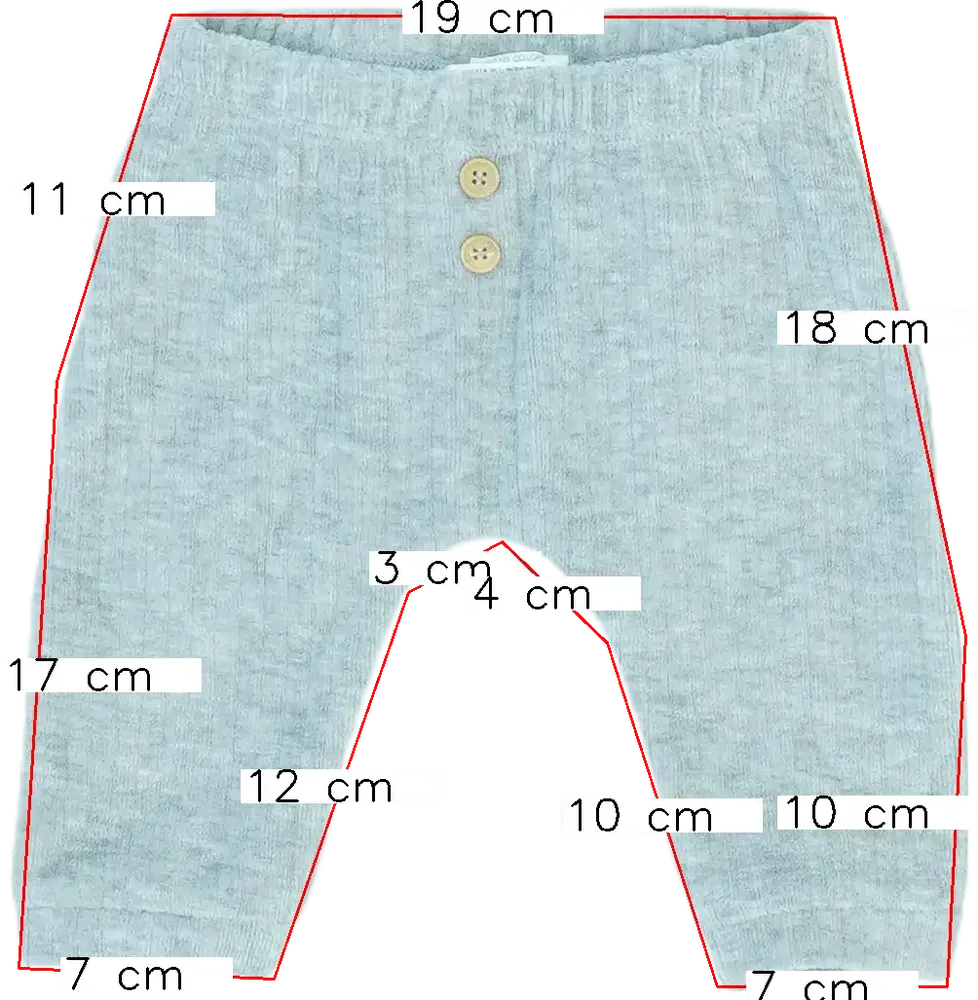 Szürke Benetton Melegítőnadrág EU 62 / UK 0-3 hónap / US 0-3 hónap