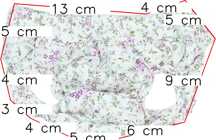 Fehér Benetton Bikini alsó EU 74 / UK 6-9 hónap / US 6-9 hónap