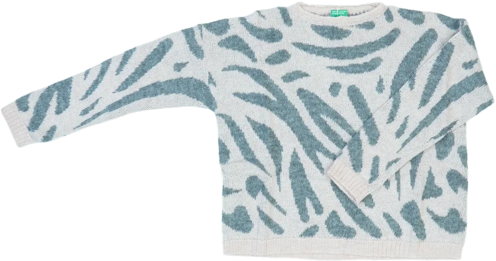 Rózsaszín Benetton Kötött pulcsi EU 146 / UK 11 év / US 12 év/L