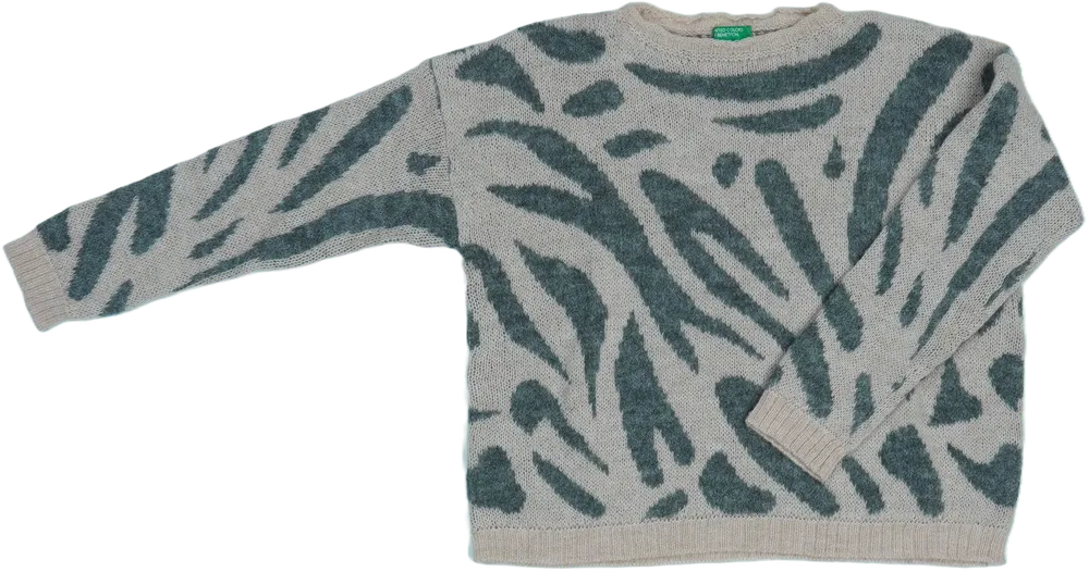 Rózsaszín Benetton Kötött pulcsi EU 134 / UK 9 év / US 9 év/L