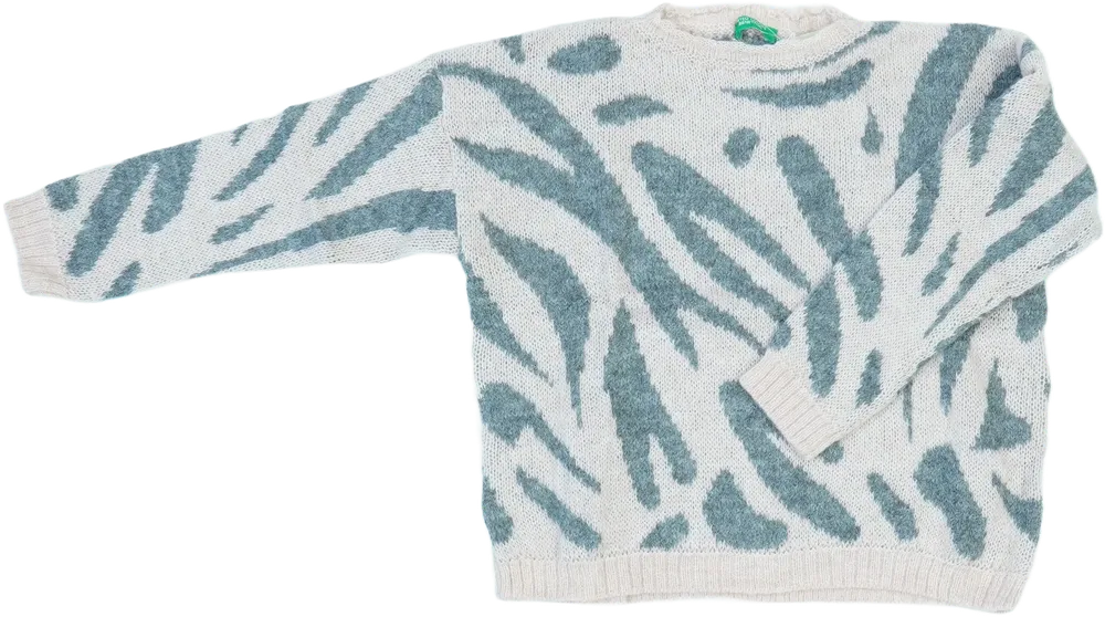 Rózsaszín Benetton Kötött pulcsi EU 122 / UK 7 év / US 7 év/M