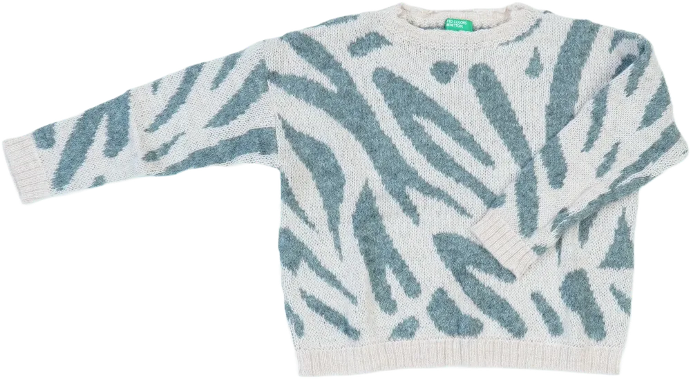 Rózsaszín Benetton Kötött pulcsi EU 110 / UK 5 év / US 5 év/XS