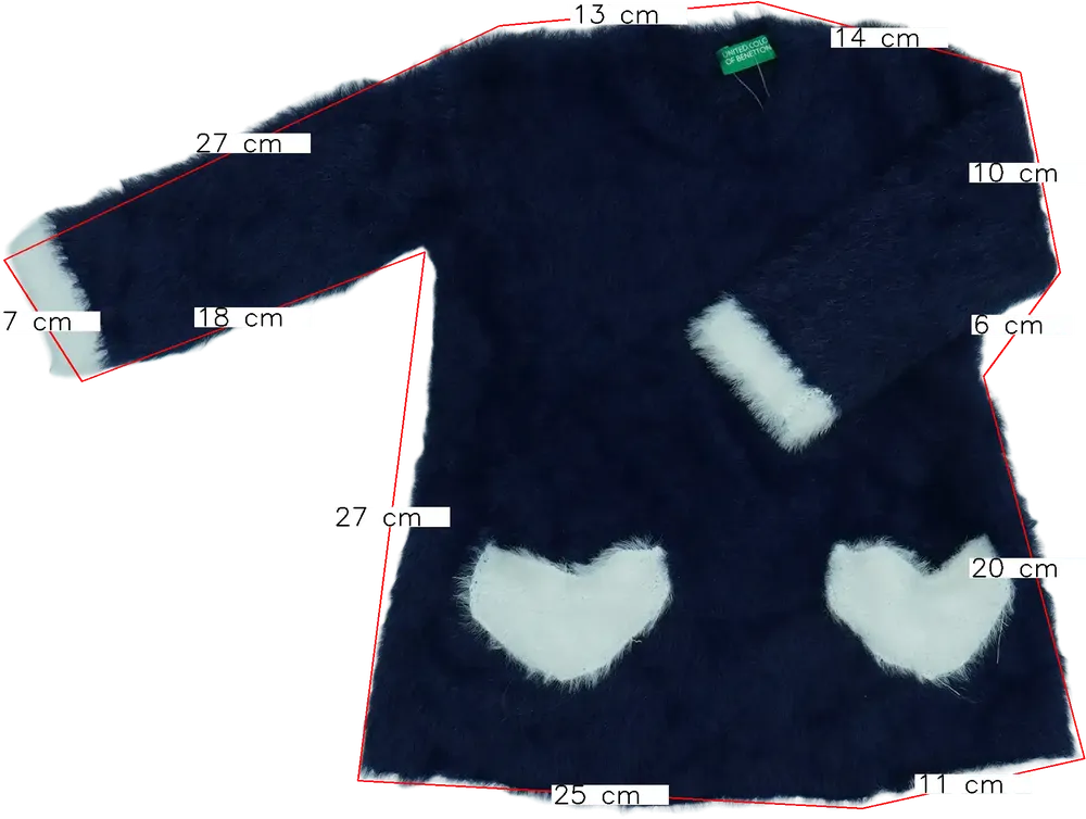 Kék Benetton Ruha EU 86 / UK 12-18 hónap / US 18 hónap