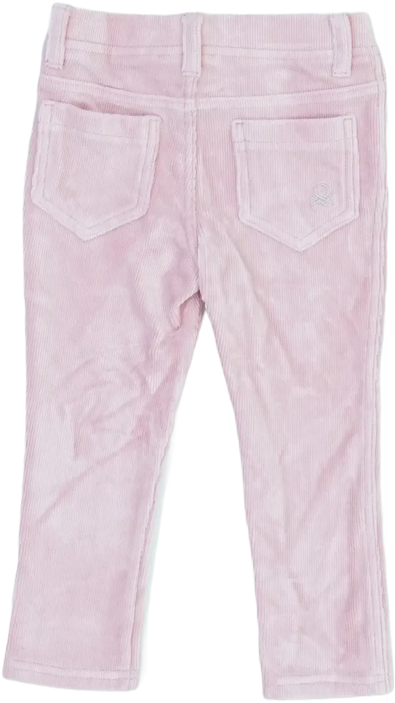 Rózsaszín Benetton Baby nadrág EU 92 / UK 2 év / US 2T