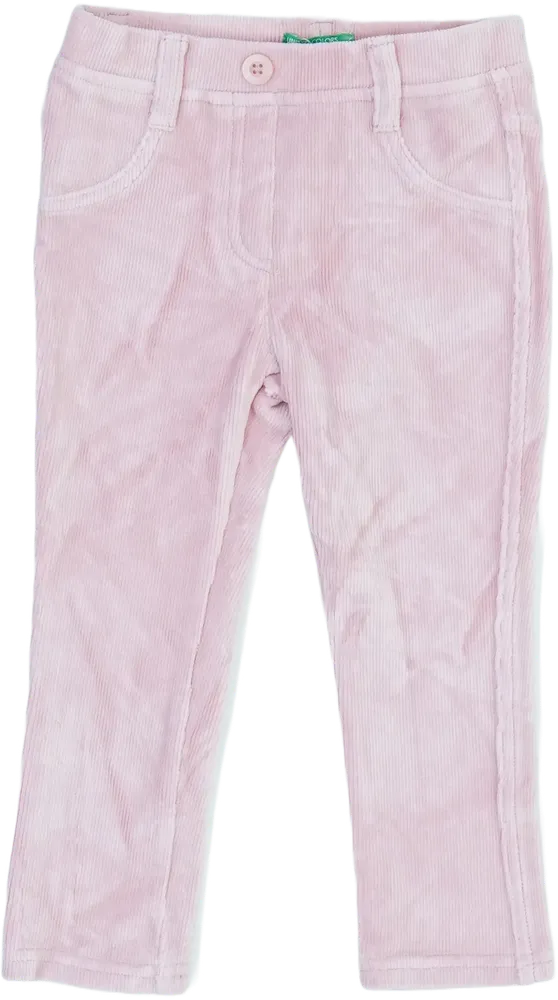 Rózsaszín Benetton Baby nadrág EU 92 / UK 2 év / US 2T