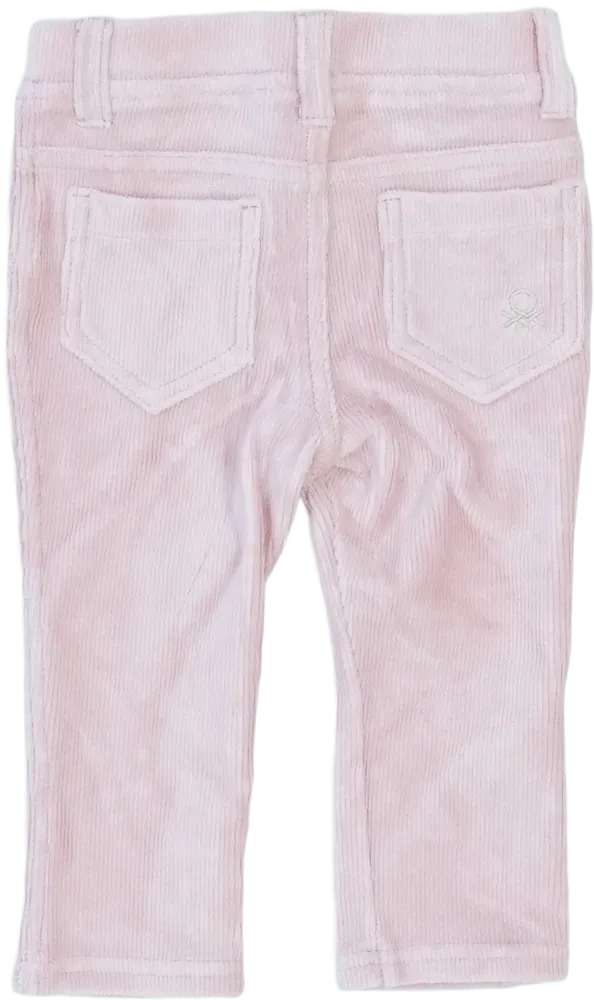 Rózsaszín Benetton Baby nadrág EU 80 / UK 9-12 hónap / US 12 hónap
