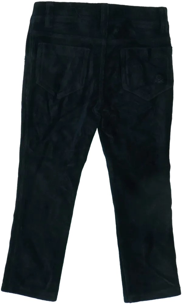 Fekete Benetton Baby nadrág EU 98 / UK 3 év / US 3T