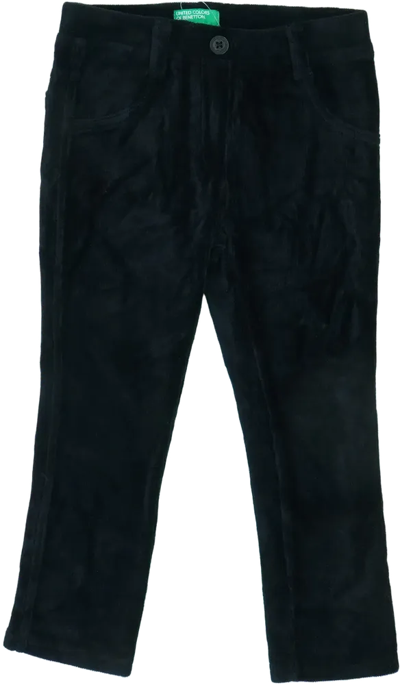 Fekete Benetton Baby nadrág EU 98 / UK 3 év / US 3T