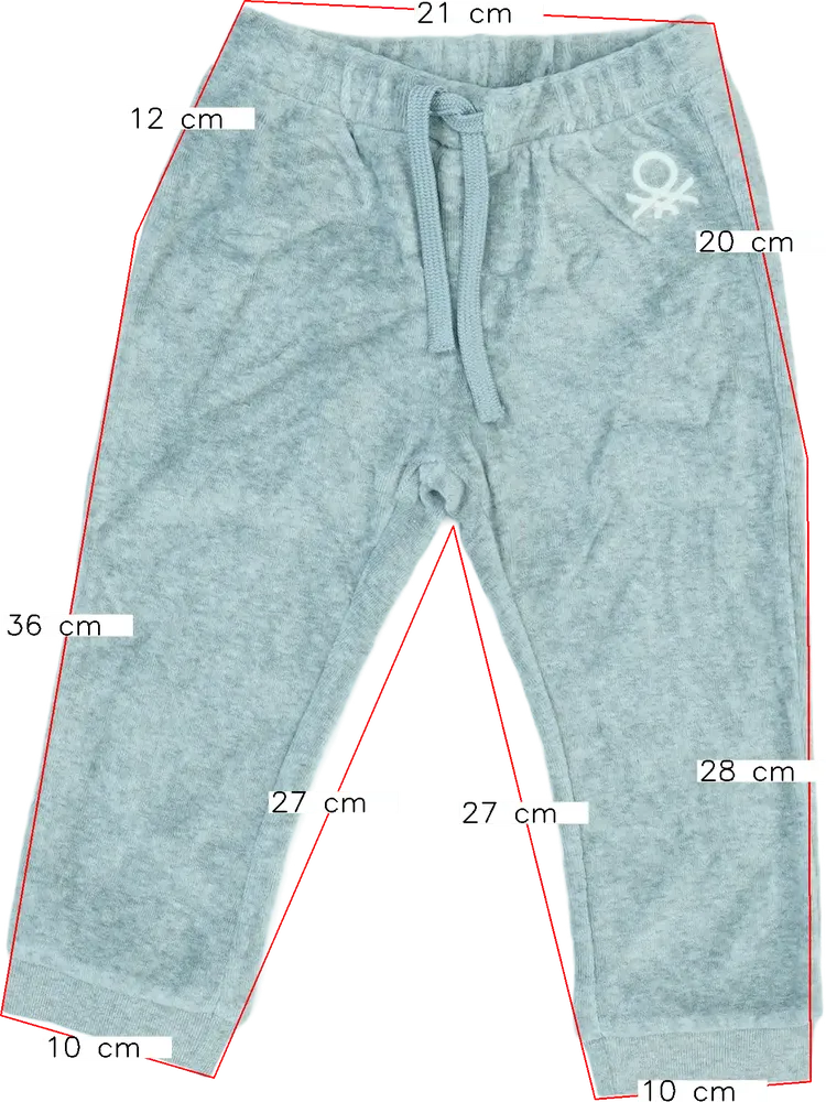 Szürke Benetton Melegítőnadrág EU 92 / UK 2 év / US 2T