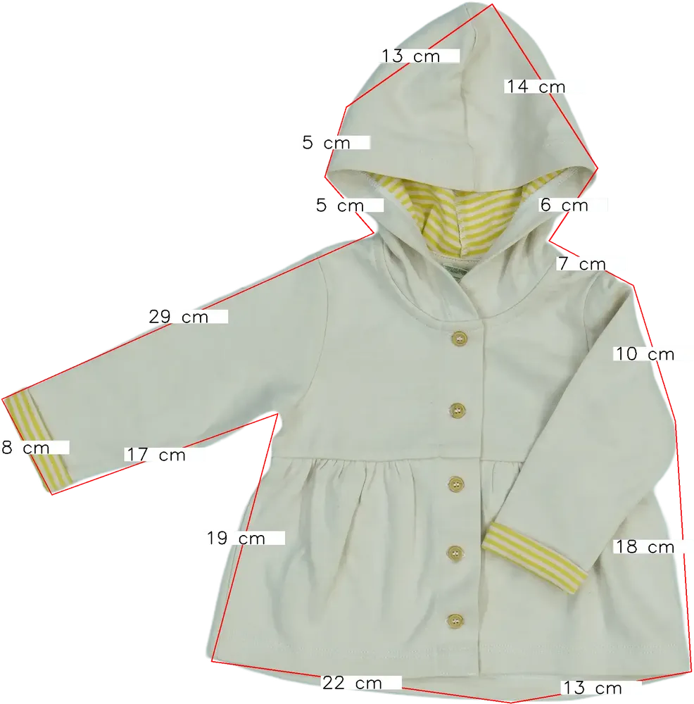 Barna Benetton Átmeneti kabát EU 74 / UK 6-9 hónap / US 6-9 hónap