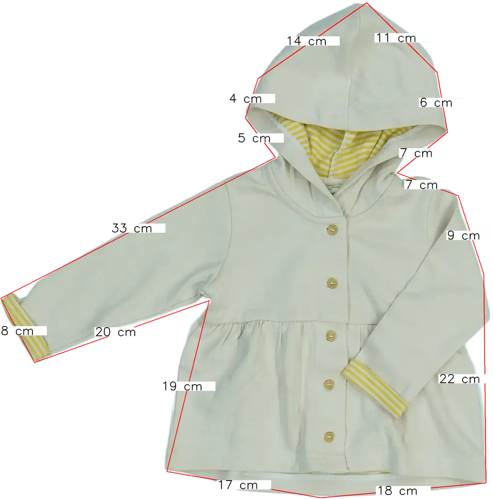 Barna Benetton Átmeneti kabát EU 80 / UK 9-12 hónap / US 12 hónap