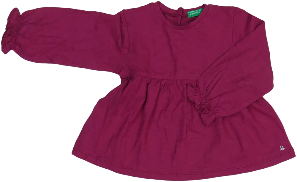 Rózsaszín Benetton Ruha EU 86 / UK 12-18 hónap / US 18 hónap