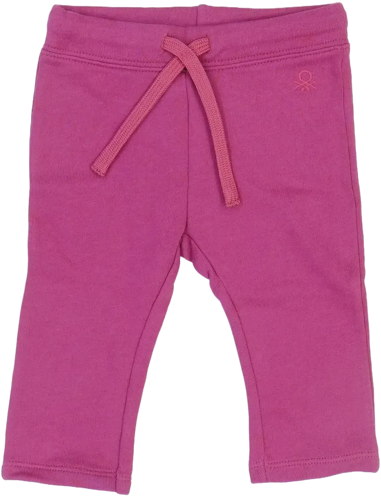 Rózsaszín Benetton Melegítőnadrág EU 74 / UK 6-9 hónap / US 6-9 hónap