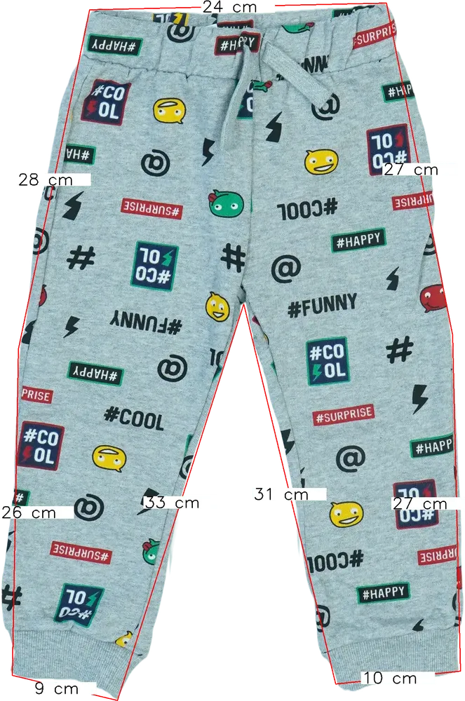 Szürke Benetton Melegítőnadrág EU 122 / UK 7 év / US 7 év/M