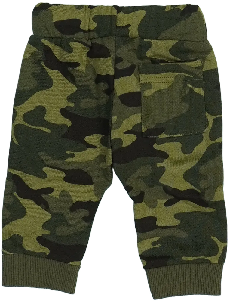 Terepszínű Benetton Melegítőnadrág EU 68 / UK 3-6 hónap / US 3-6 hónap