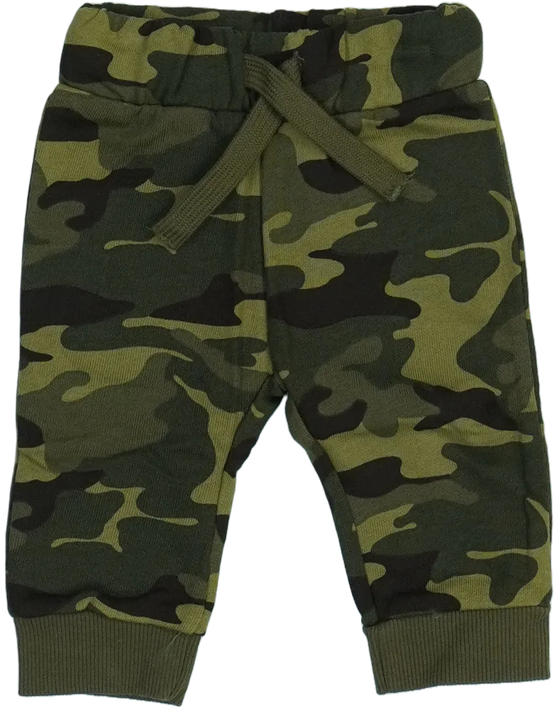 Terepszínű Benetton Melegítőnadrág EU 68 / UK 3-6 hónap / US 3-6 hónap