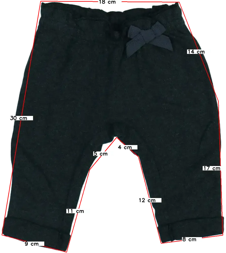 Szürke Benetton Baby nadrág EU 68 / UK 3-6 hónap / US 3-6 hónap