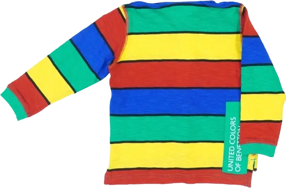 Többszínű Benetton Galléros póló EU 92 / UK 2 év / US 2T