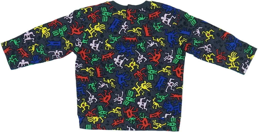 Szürke Benetton Pulóver EU 86 / UK 12-18 hónap / US 18 hónap