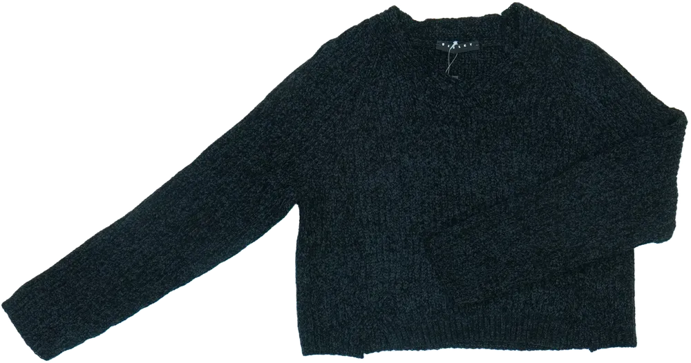 Fekete Sisley Kötött pulcsi EU 134 / UK 9 év / US 9 év/L