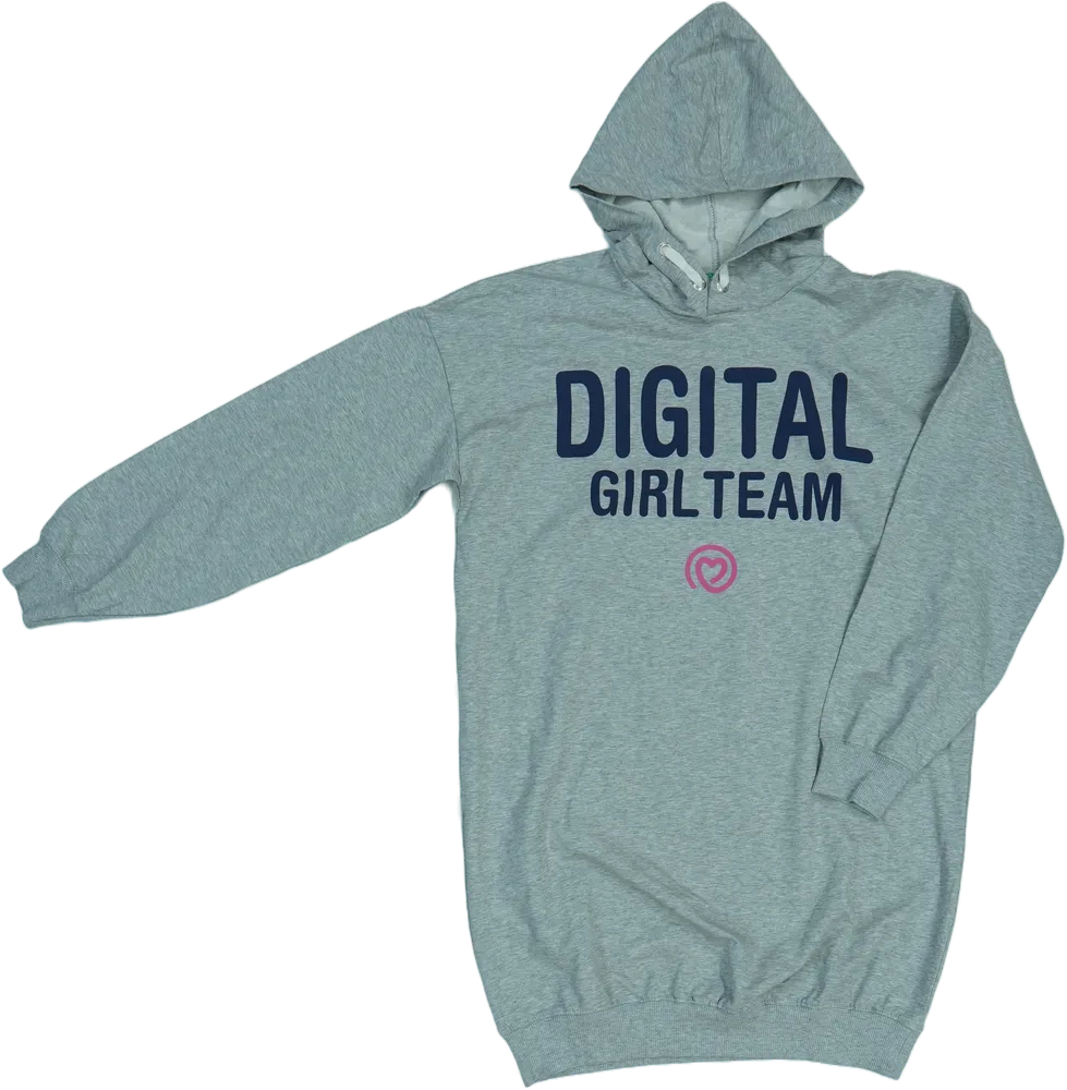 Szürke Benetton Kapucnis pulóver EU 164 / UK 14 év / US 14 év/XL