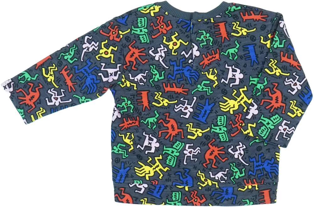 Szürke Benetton Pulóver EU 80 / UK 9-12 hónap / US 12 hónap