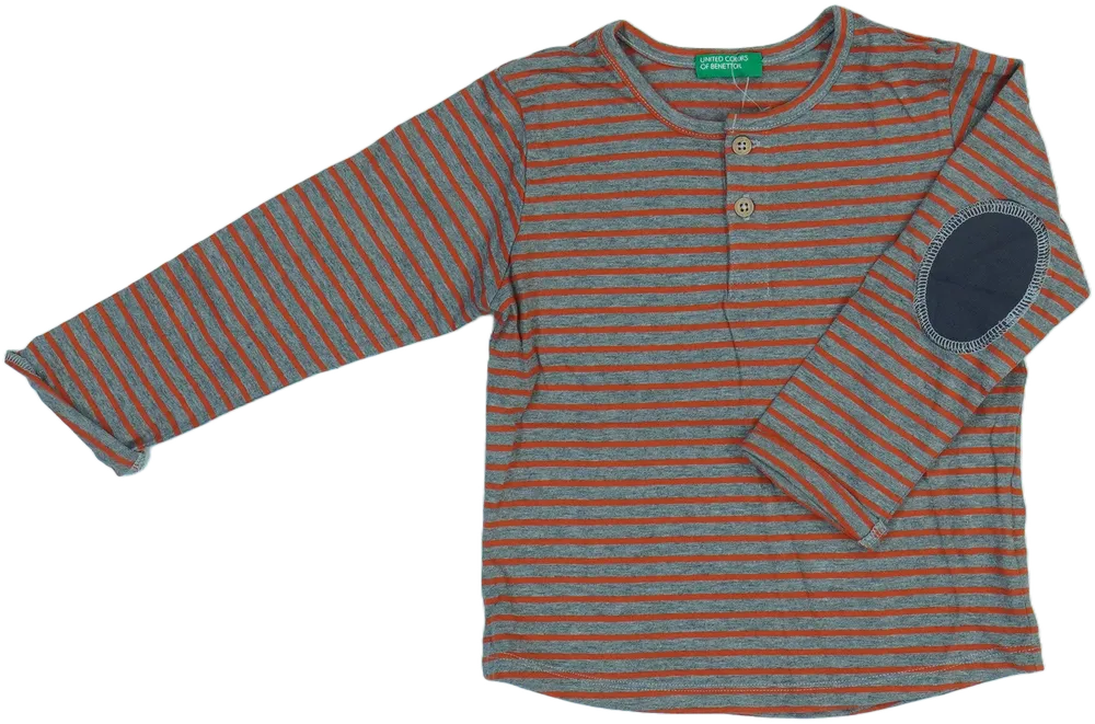 Sárga (narancs) Benetton Hosszú ujjú felső EU 86 / UK 12-18 hónap / US 18 hónap