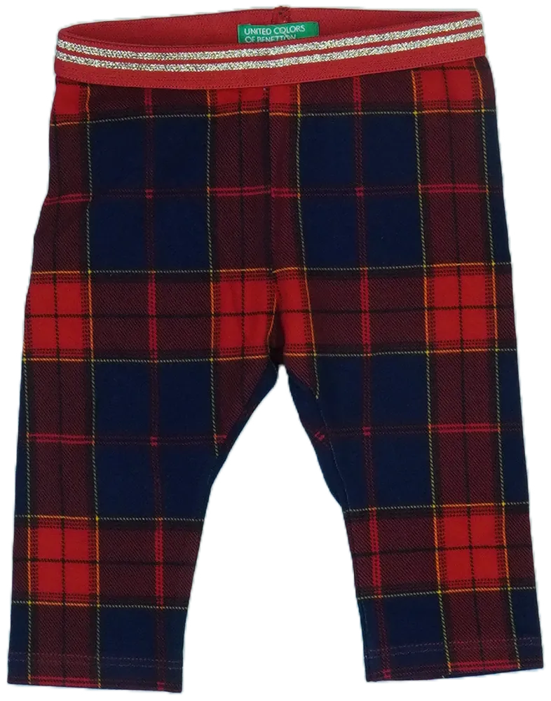 Piros Benetton Leggings EU 68 / UK 3-6 hónap / US 3-6 hónap