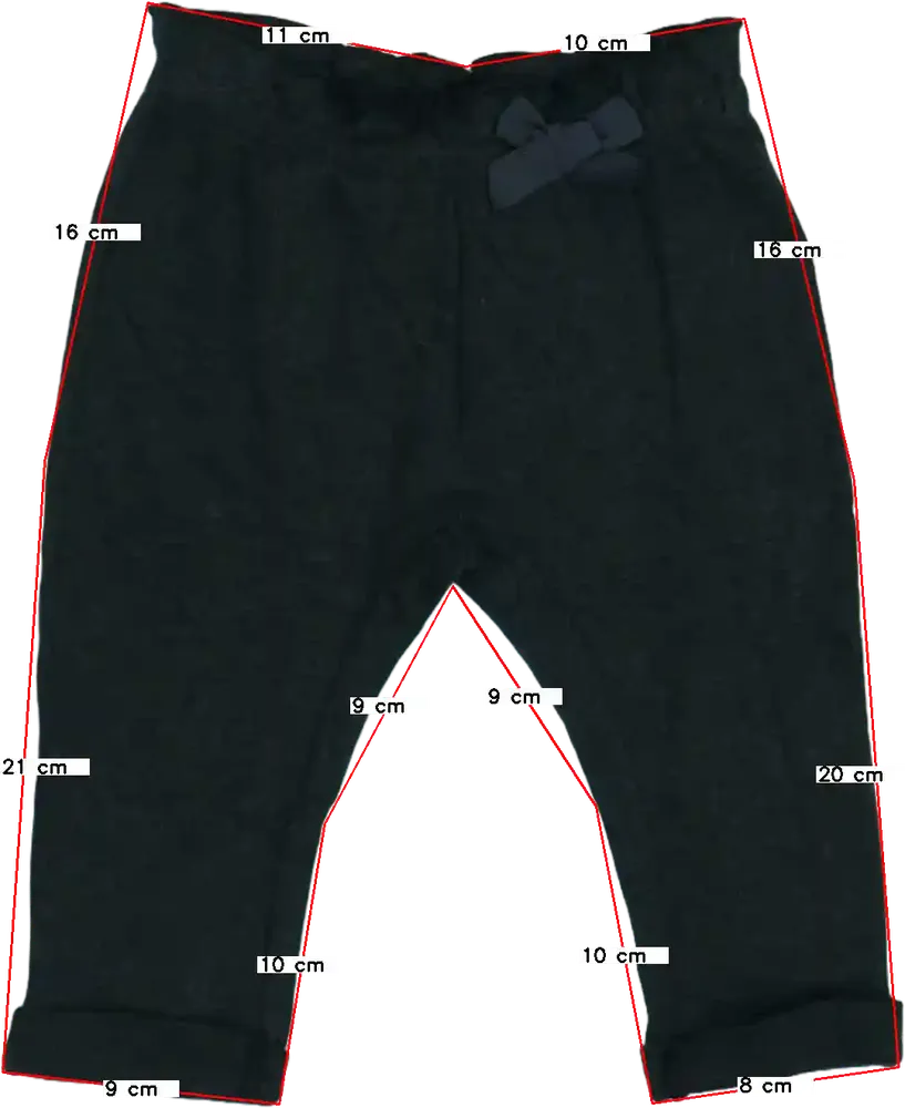 Szürke Benetton Baby nadrág EU 74 / UK 6-9 hónap / US 6-9 hónap